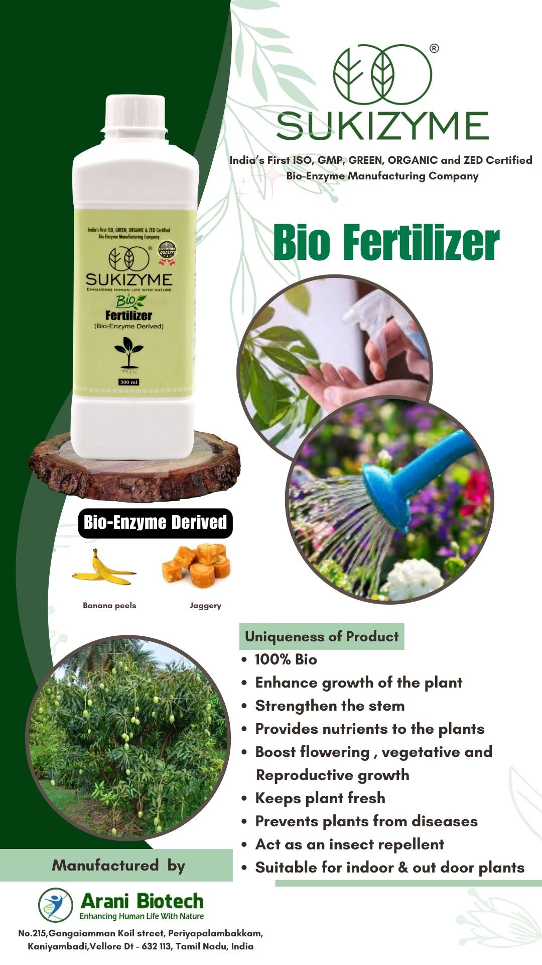 Sukizyme Bio-Fertilizer