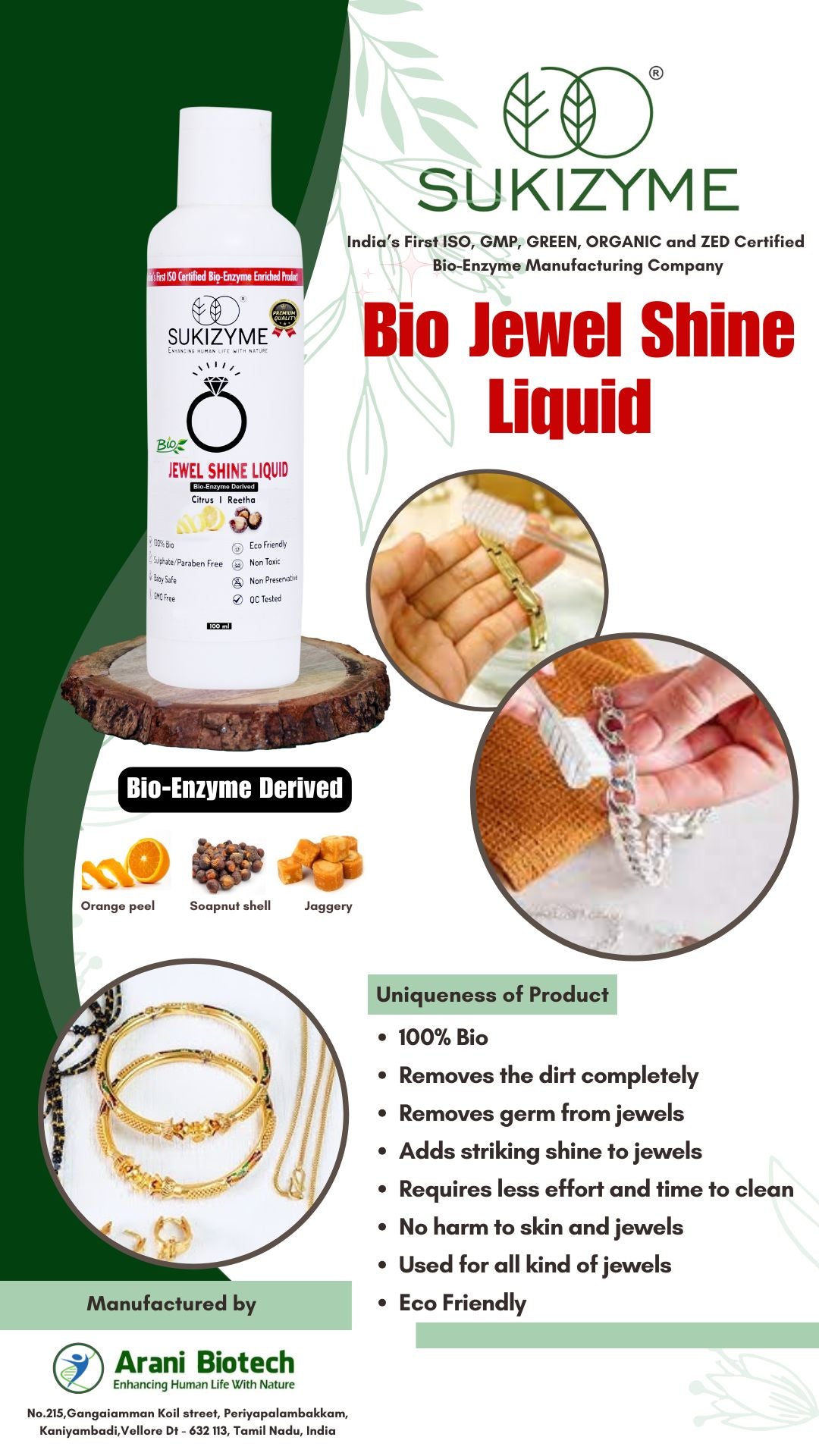 Sukizyme Jewel Shine Liquid